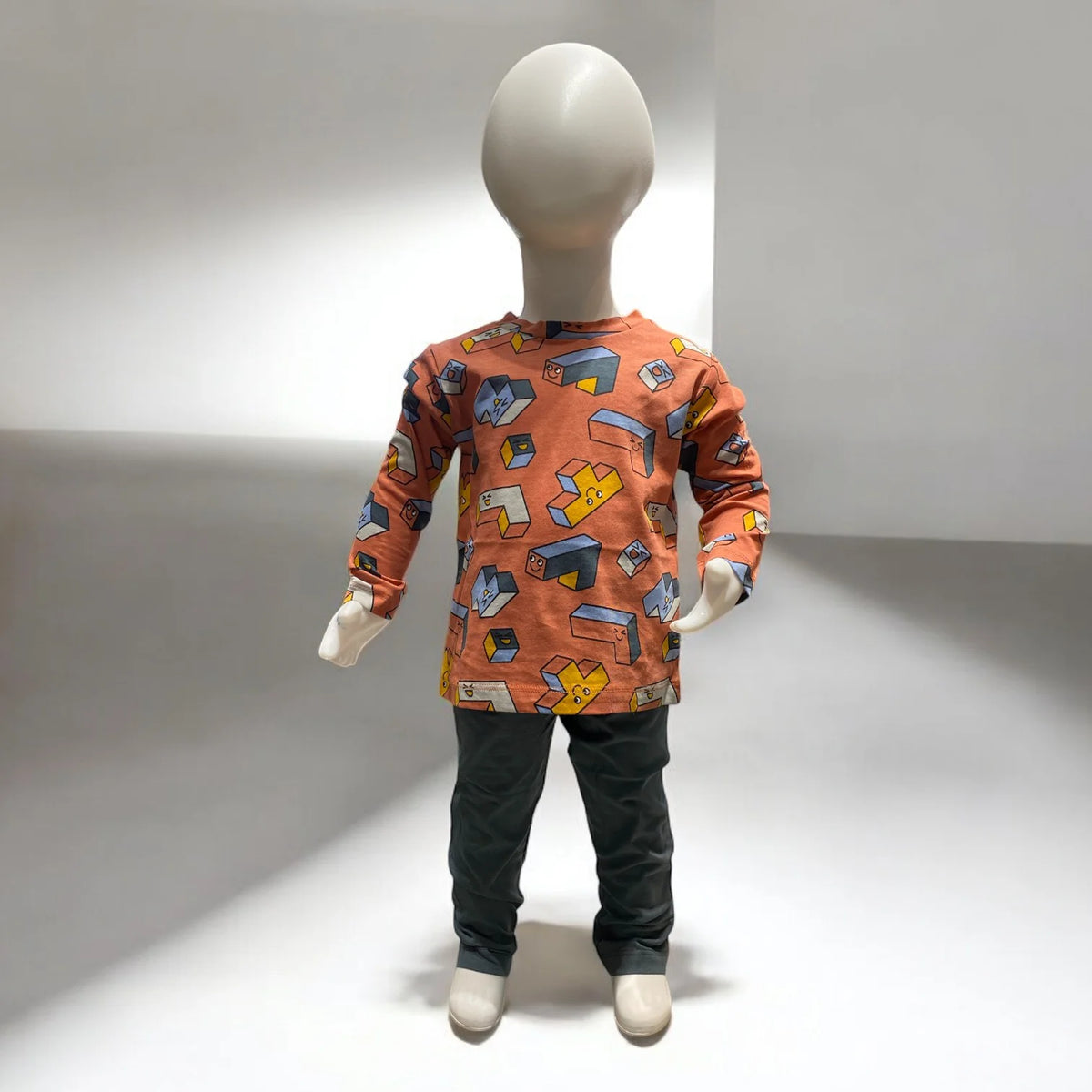 North Coast - 2 Piece Long Sleeve Print Shirt with Pants