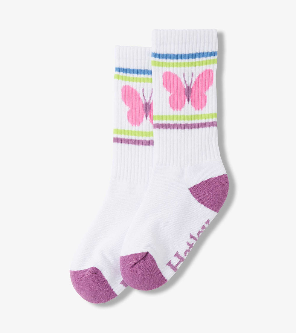 Hatley Girls Butterfly Tube Sock