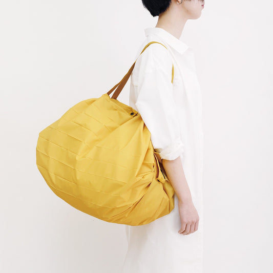 Shupatto Bag - One-Pull Foldable Bag -Karashi (Large)