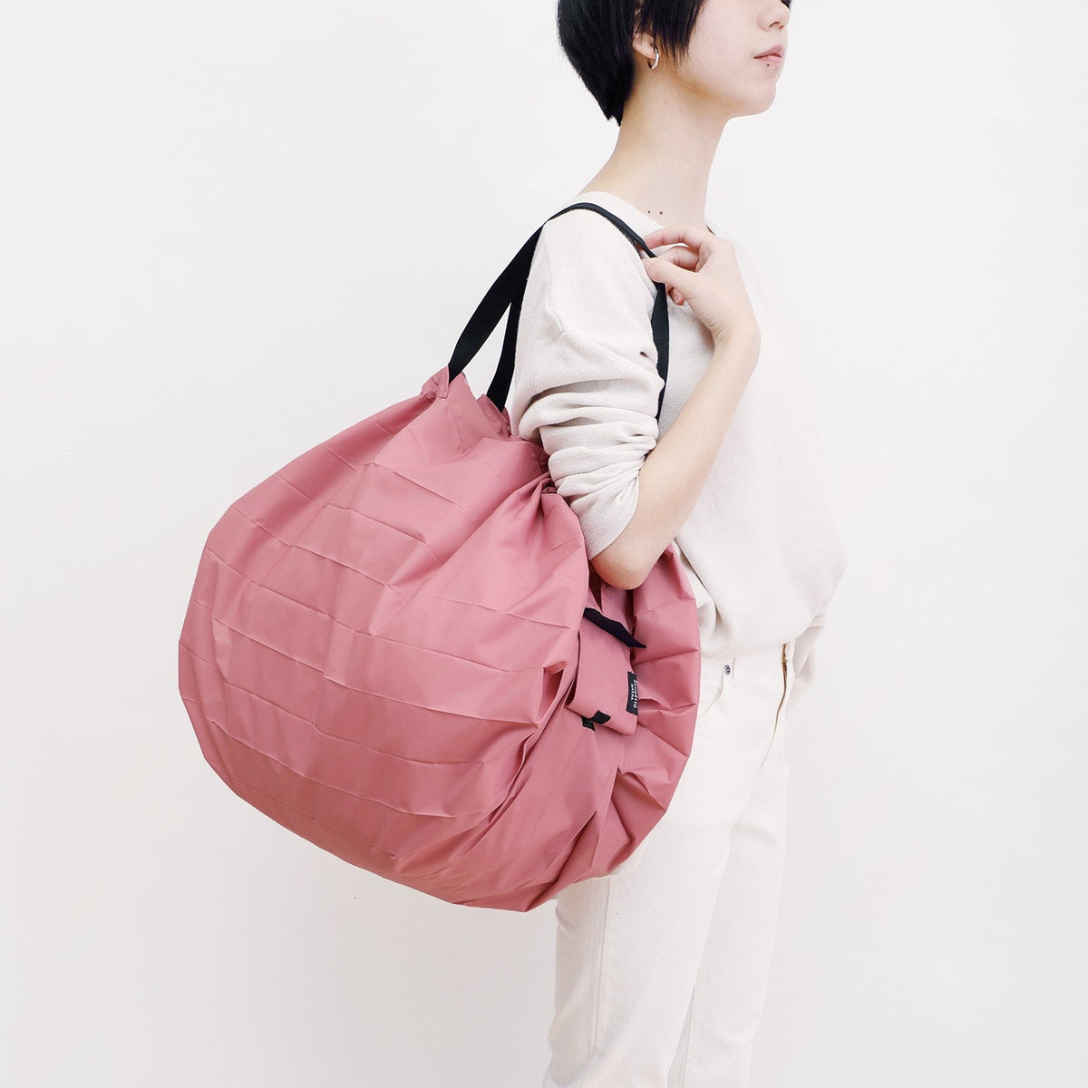 Shupatto Compact One-Pull Foldable Bag - Solid - S