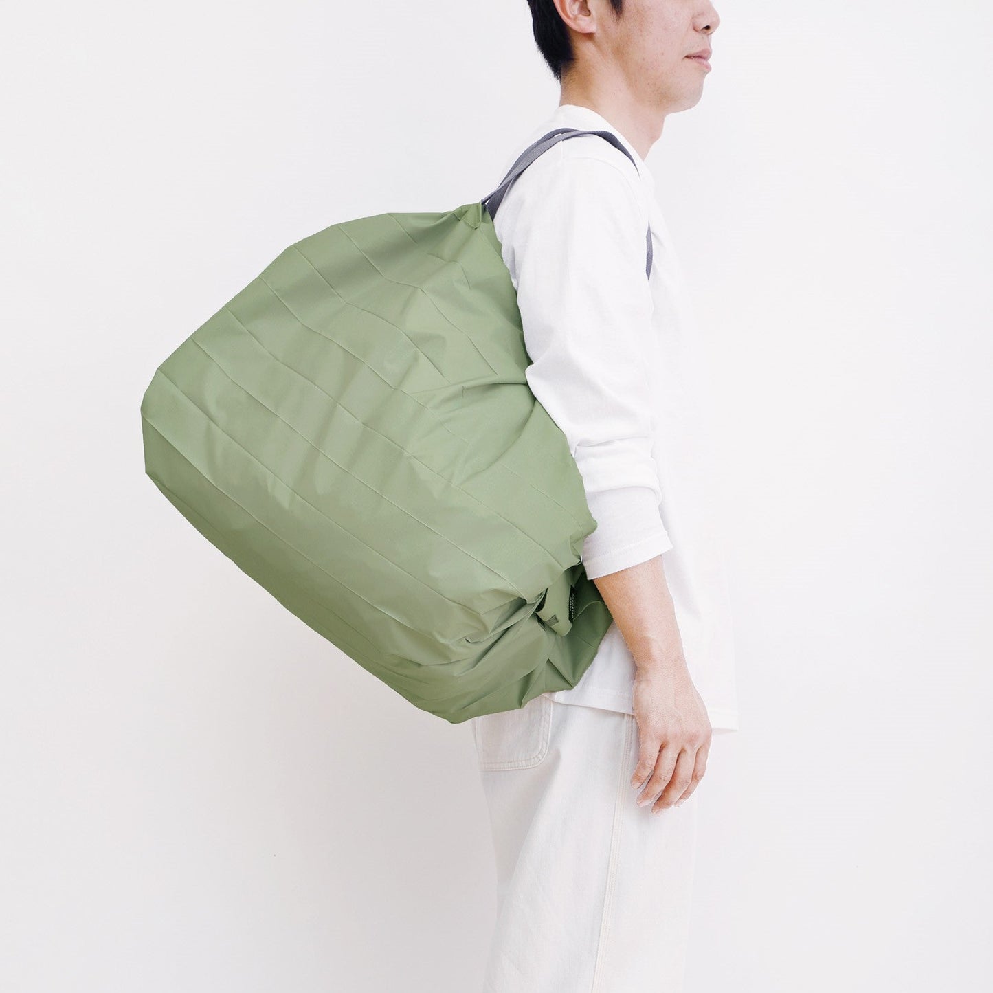 Shupatto Compact One-Pull Foldable Bag - Solid - S