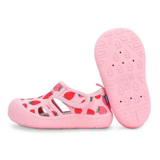 Jan & Jul Kids Kids Sunny Breeze Sandals | Pink Strawberry