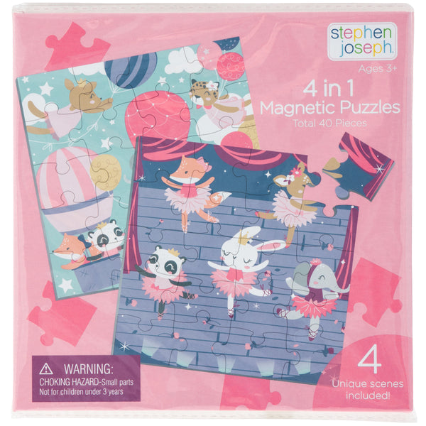 Stephen Joseph - 4 IN 1 MAGNETIC PUZZLE