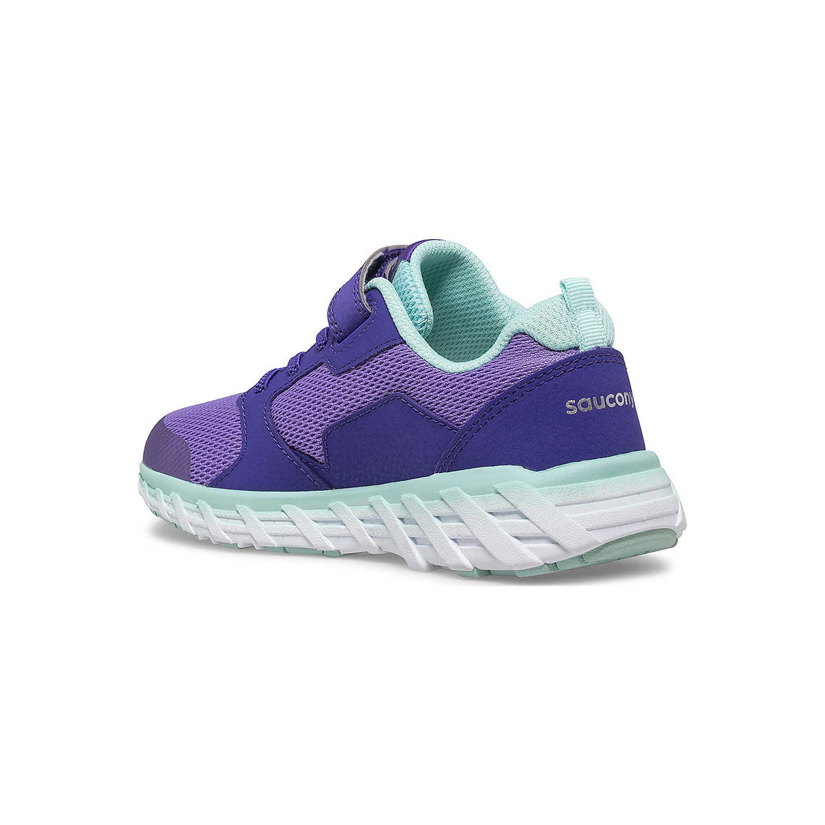 Saucony Wind 2.0 Adaptive Closure Big Kids Sneaker Purple