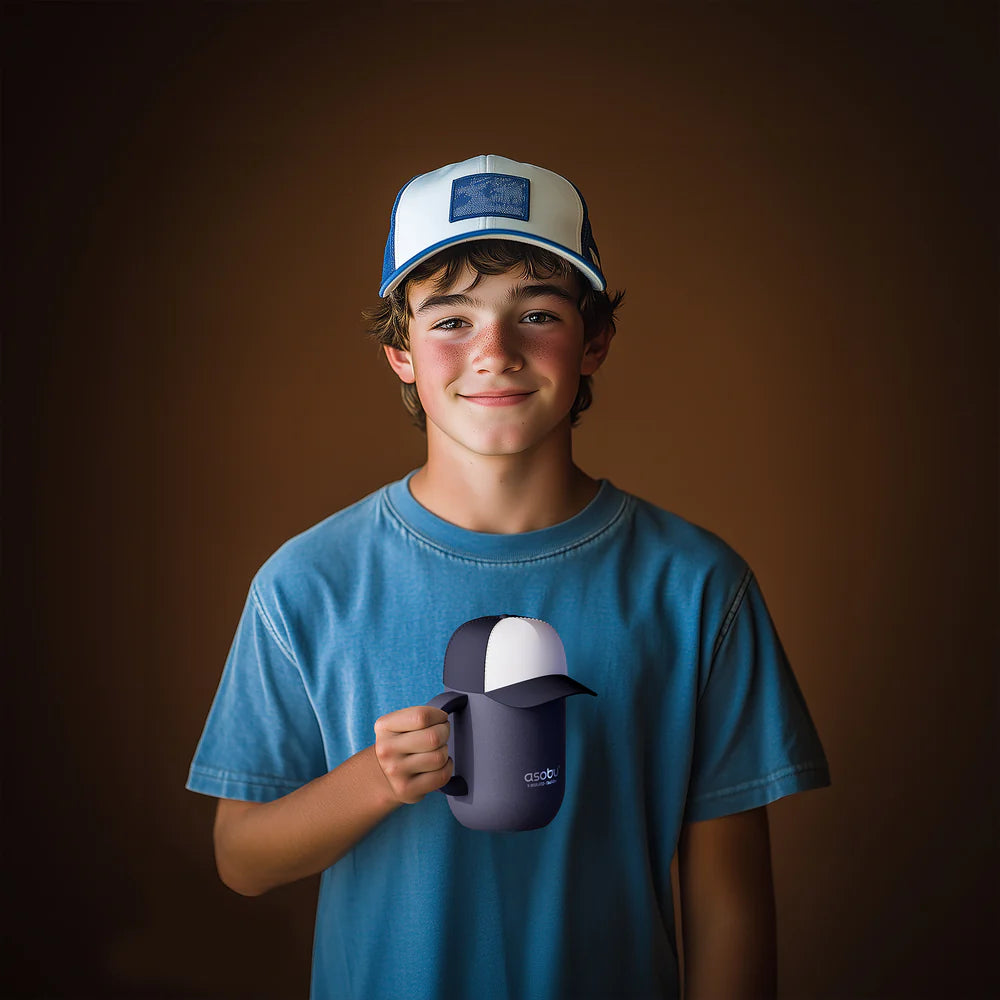 Asobu - Happy Hats Trucker Cap 12 Ounce - Red