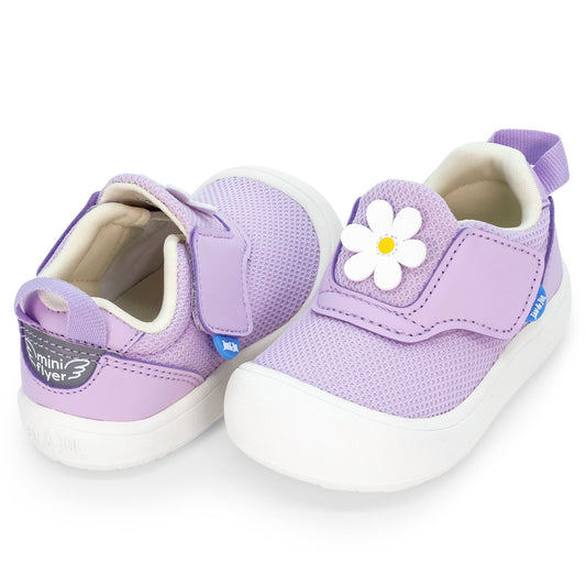 Jan & Jul Kids Mini-Flyer Shoe - Purple Daisy