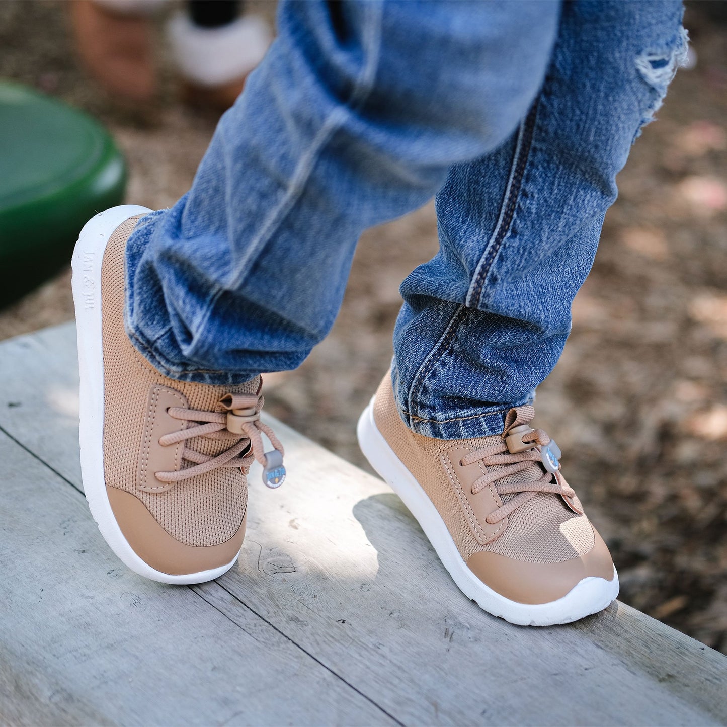 Jan & Jul-Kids Waterproof Shoes Sneakers | Soft Brown