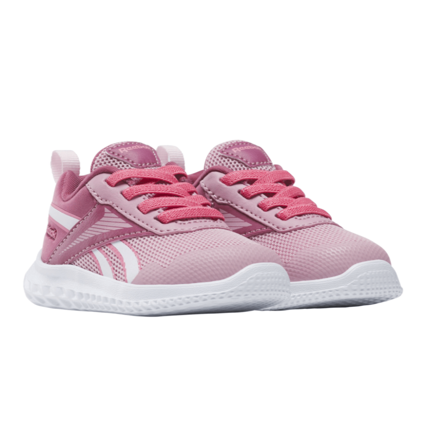 Reebok Rush Runner 5 A/C Toddler Sneaker Dusty Rose/Studio Pink/White