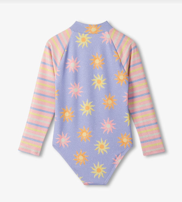 Hatley - Faded Suns Longsleeve Rashguard Swimsuit