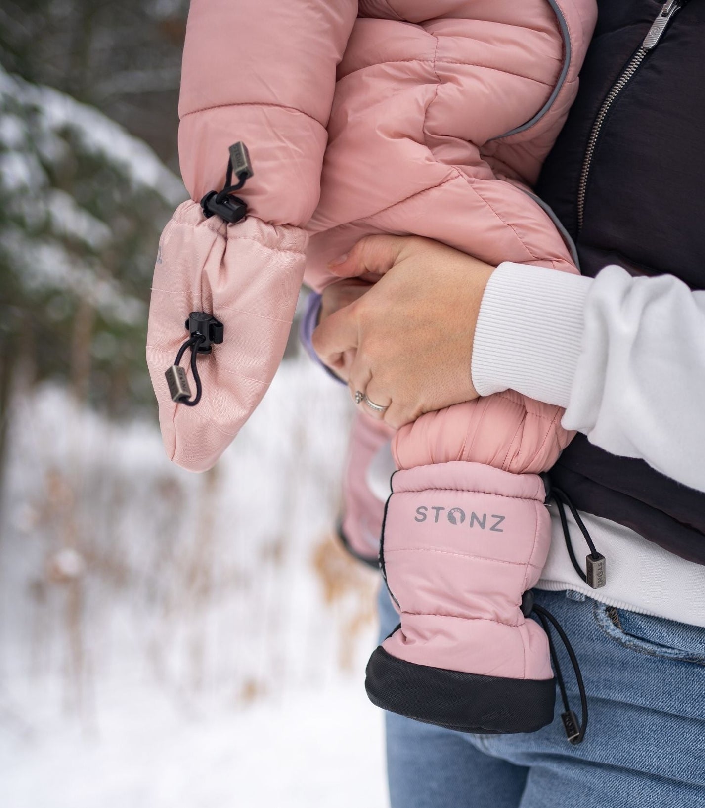 Stonz Snow Mitt Baby - Easy-on, Insulated, Waterproof Mittens