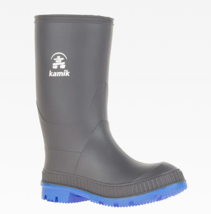 Kamik Stomp Rain Boot (Youth) — waterproof, rain gear, children's shoes — alternate view
