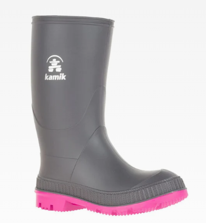 Kamik Stomp Kids' Rain Boot (Toddler) — waterproof, rain gear, children's shoes — detail view