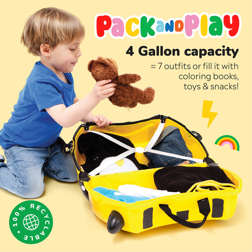 Trunki Ride-on Suitcase - Bernard Bee