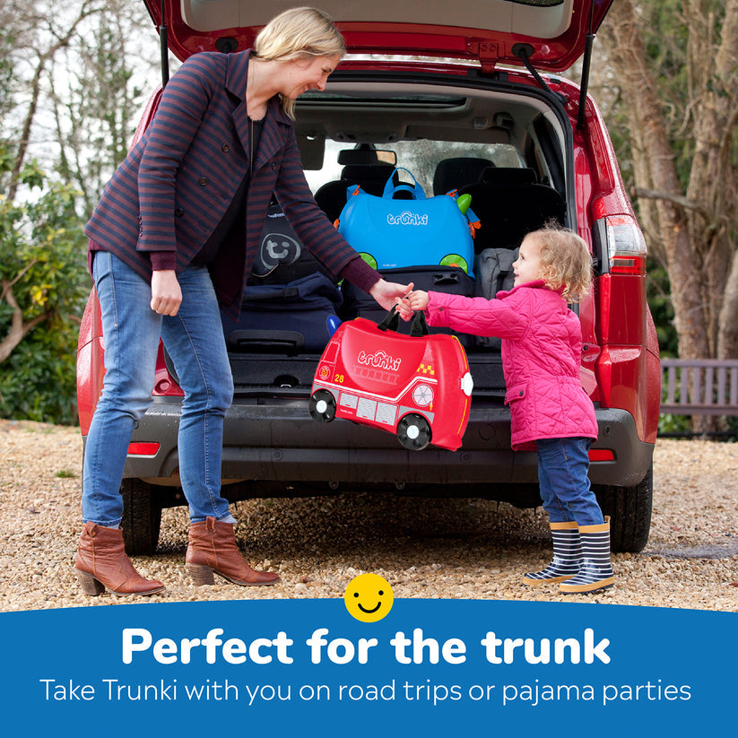 Trunki Ride-on Suitcase - Fire Engine Frank