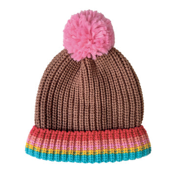 Rockahula - Rainbow Stripe Knitted Hat