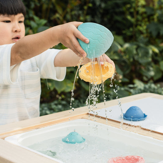 Tiger Tribe Stack and Pour Bath Egg Eco