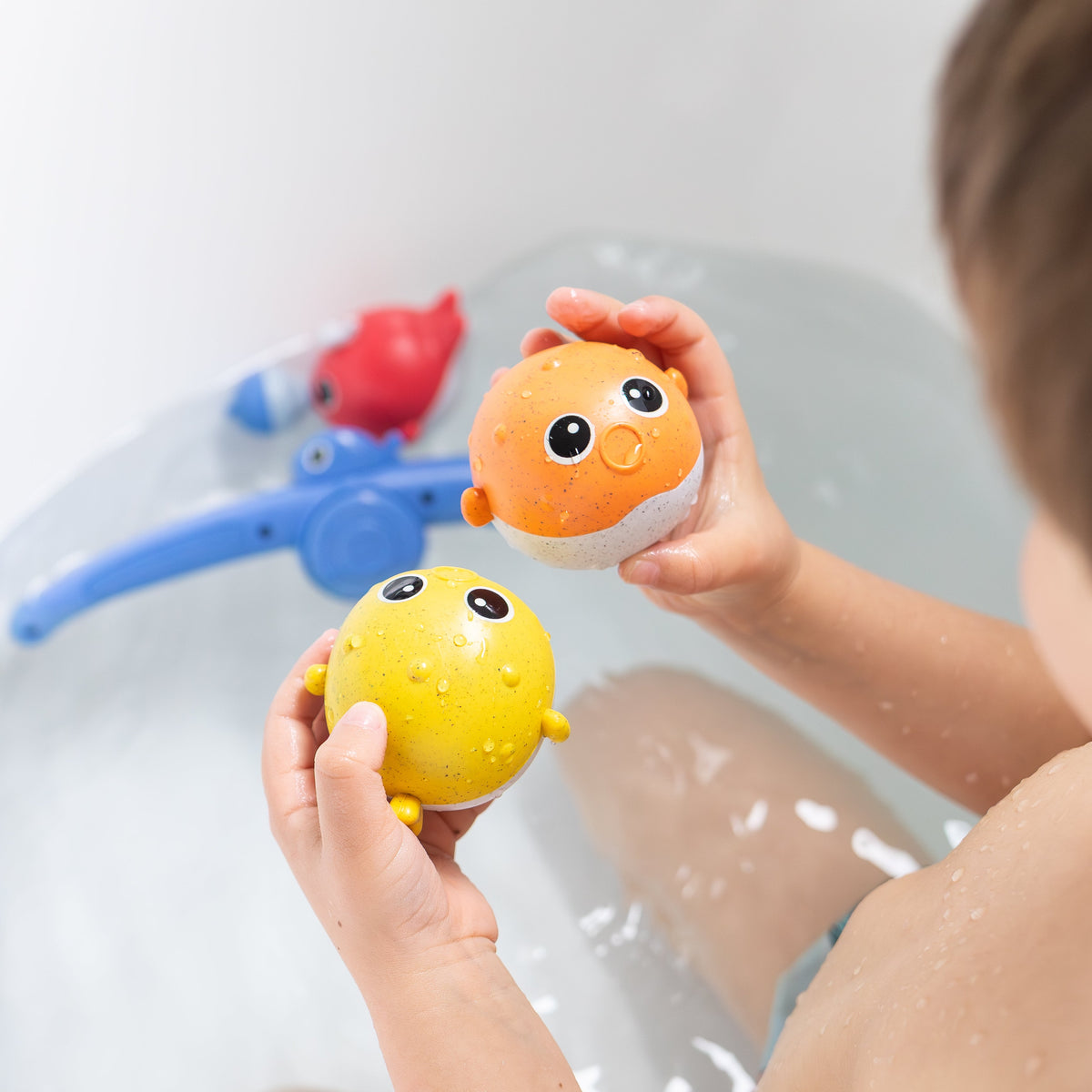 Tiger Tribe Catch and Splash Bath Fishing Game