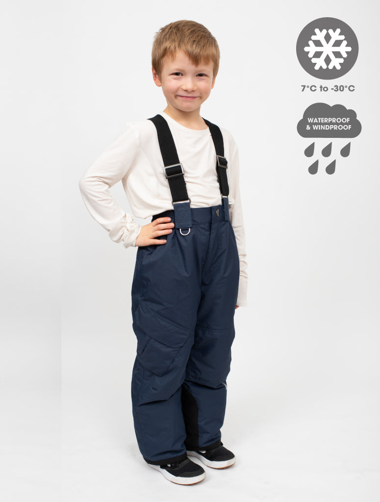 Therm Kids - Snowrider Convertible Ski Overalls