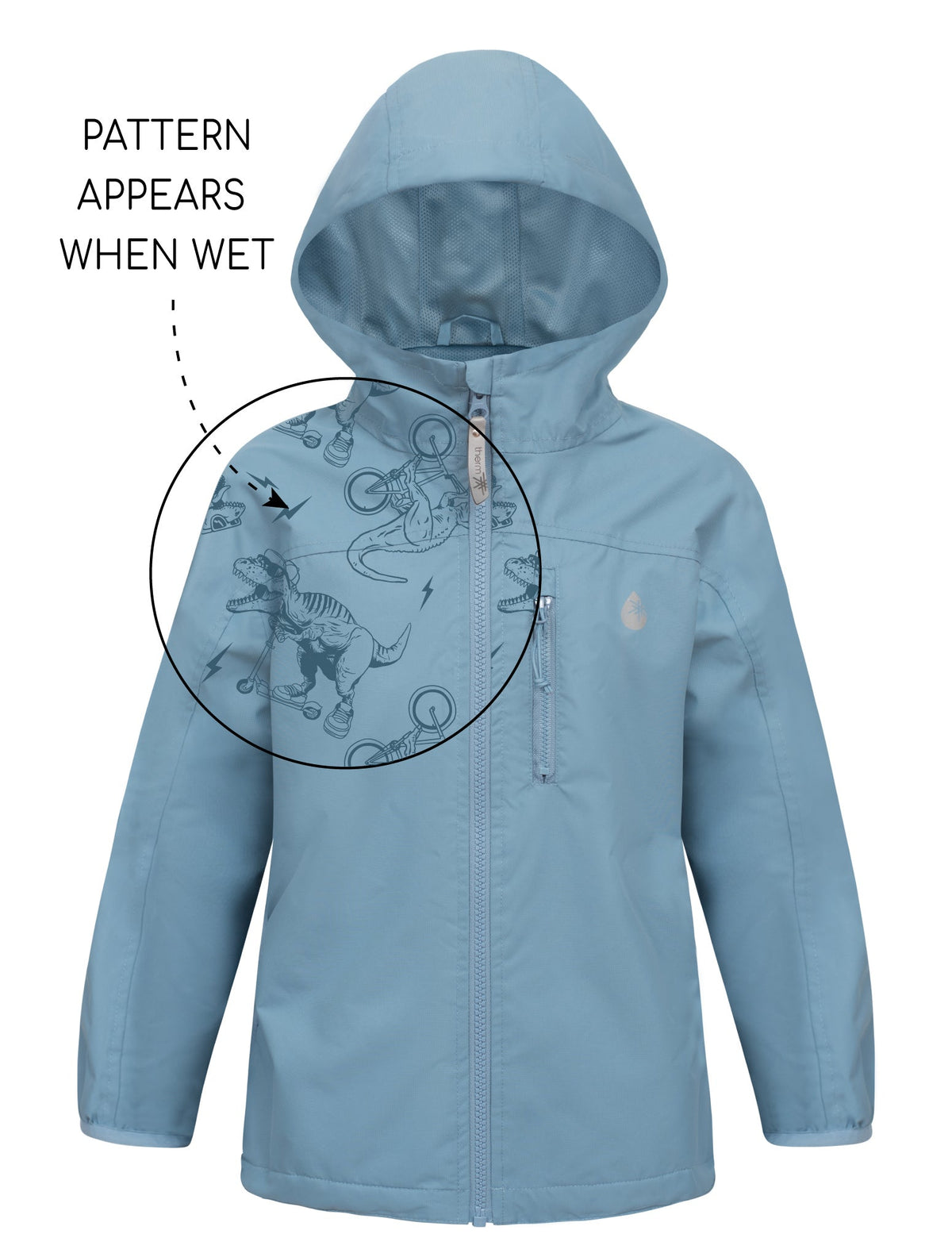 Therm Kids Splashmagic Rainshell — waterproof kids' rain jacket