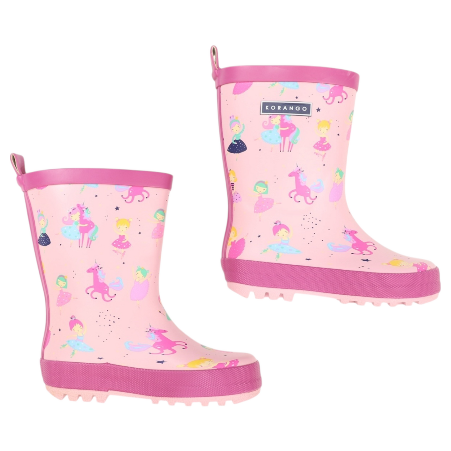 Korango - Dancing Unicorn Gumboot Pink