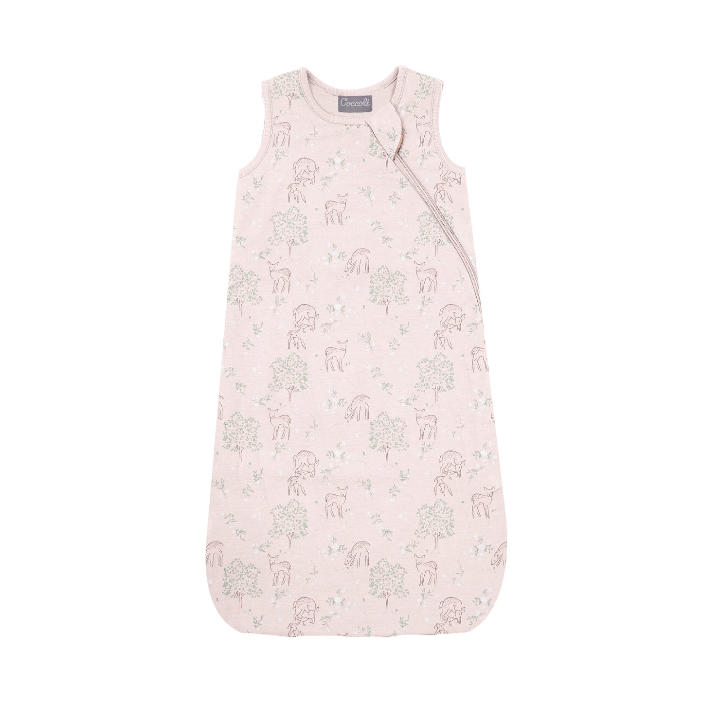 Coccoli Modal 1.5 tog Sleepsack - Fawn on Pink