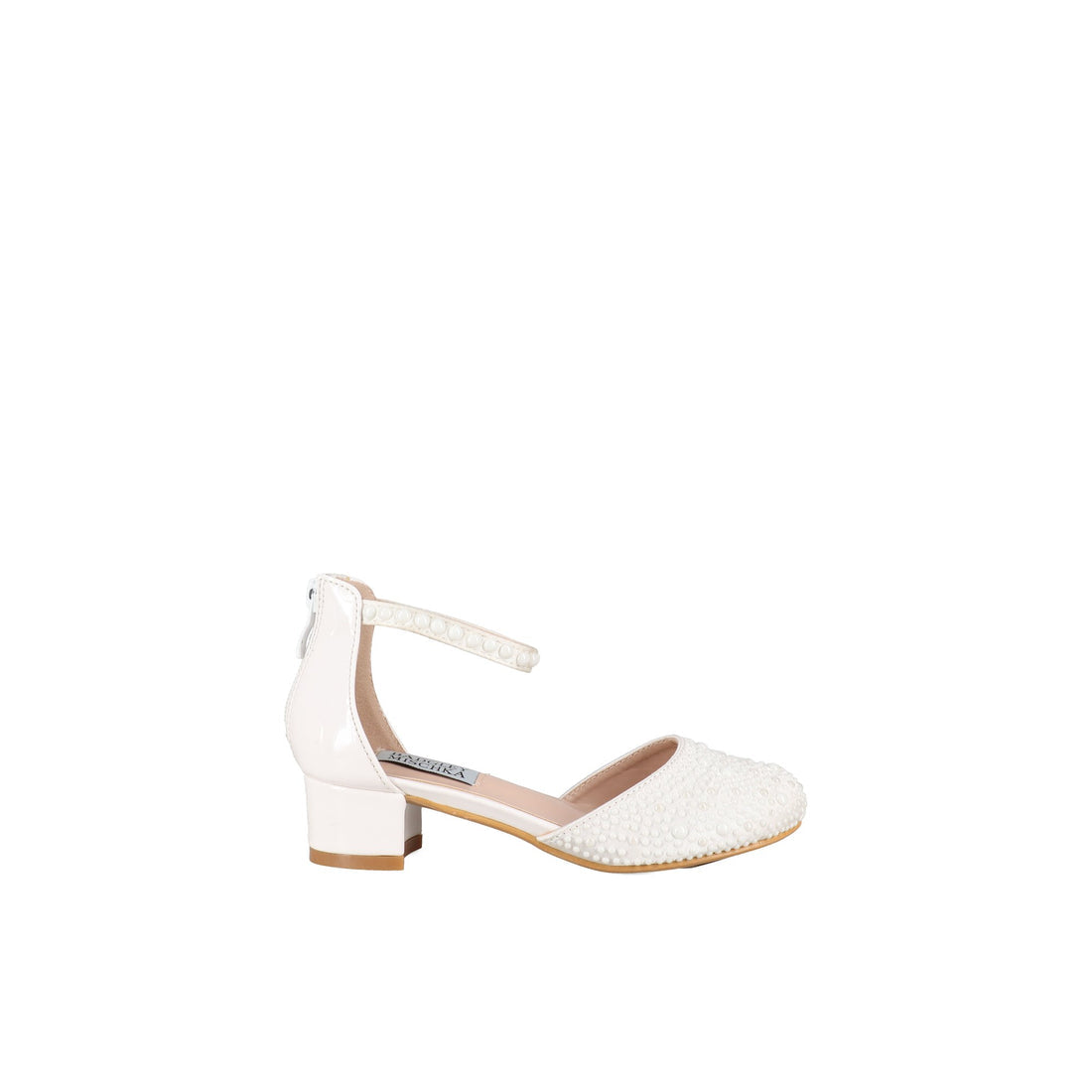 Badgley Mischka Kids’ Alessia White