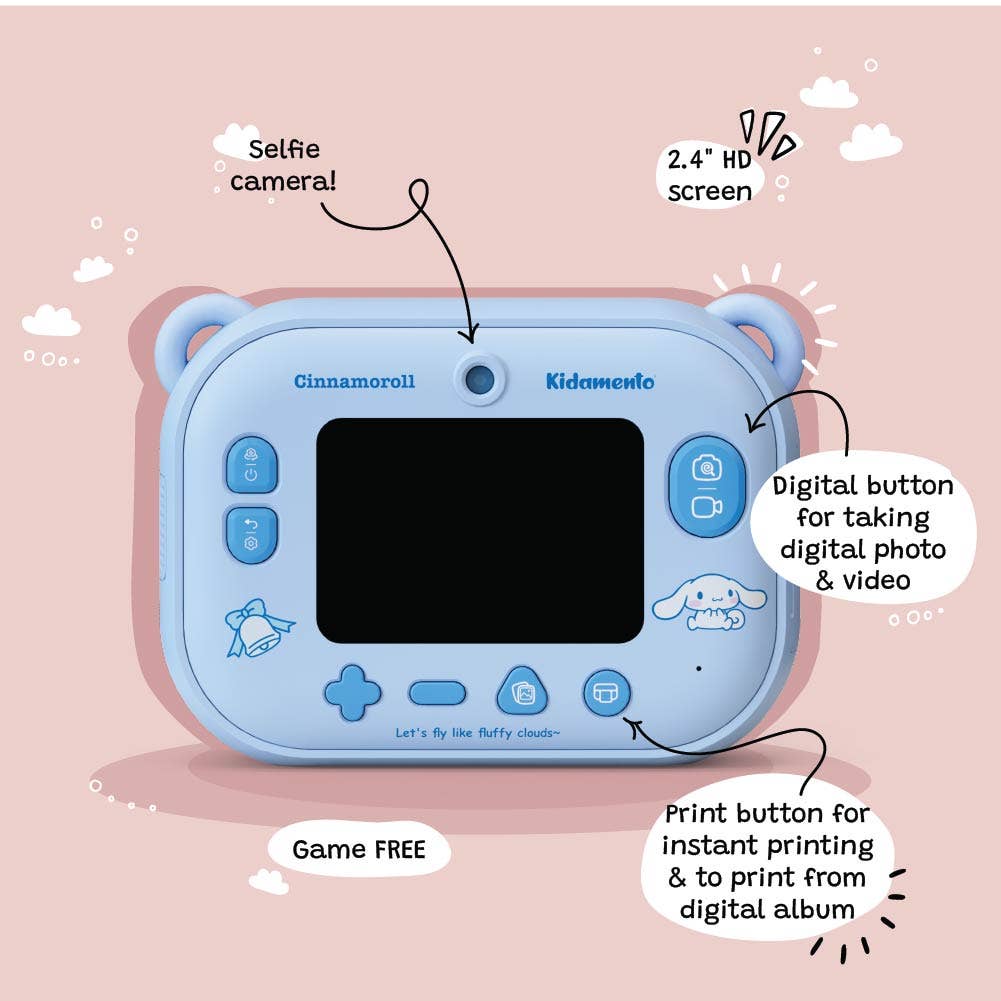 kiimento - Cinnamoroll | Print Camera