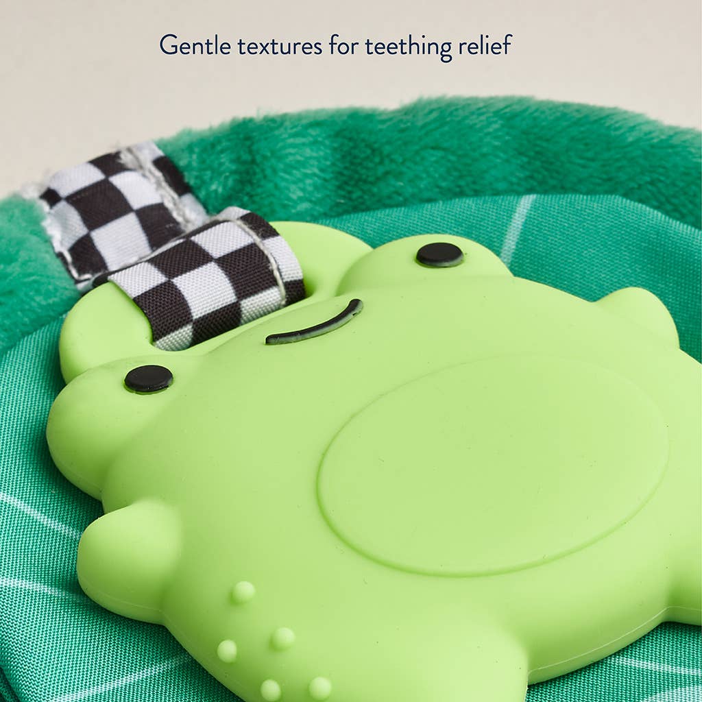 Itzy Ritzy - Sweetie Crinkle: Frog Silicone Teether