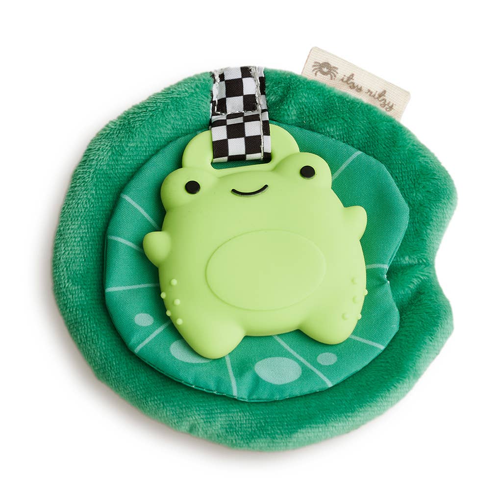 Itzy Ritzy - Sweetie Crinkle: Frog Silicone Teether