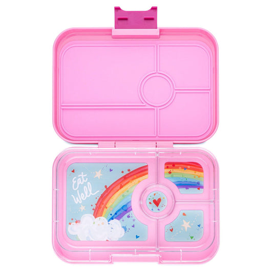 Yumbox - Leakproof Yumbox Tapas Capri Pink - 4 Compartment - Rainbow