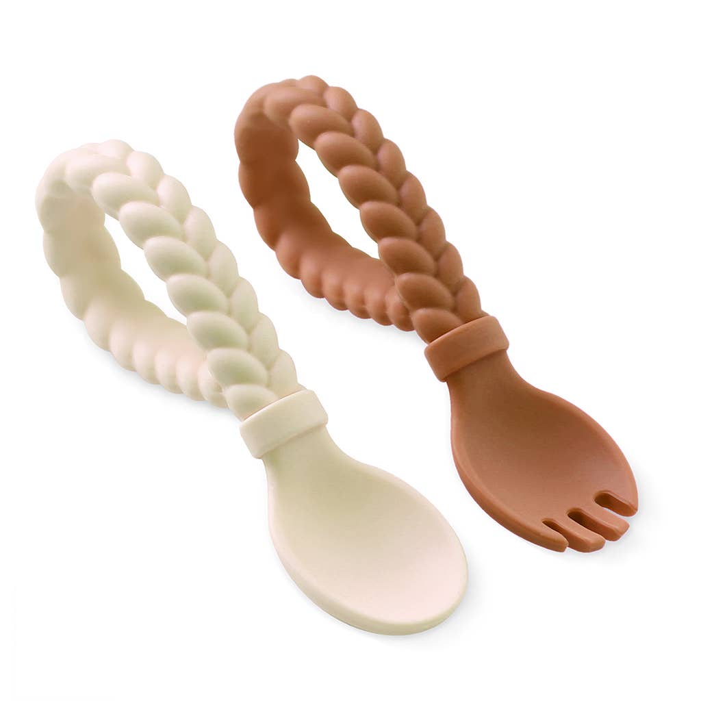 Itzy Ritzy - Sweetie Spoons Infant Spoon + Fork Set