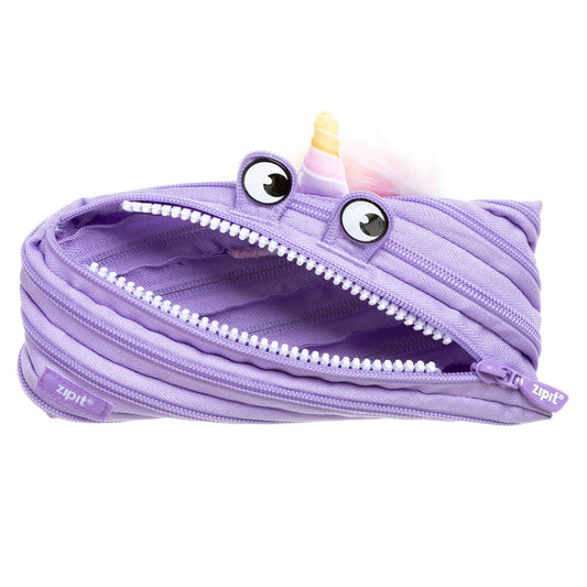 ZIPIT - ZIPIT Unicorn Pencil Case, Purple
