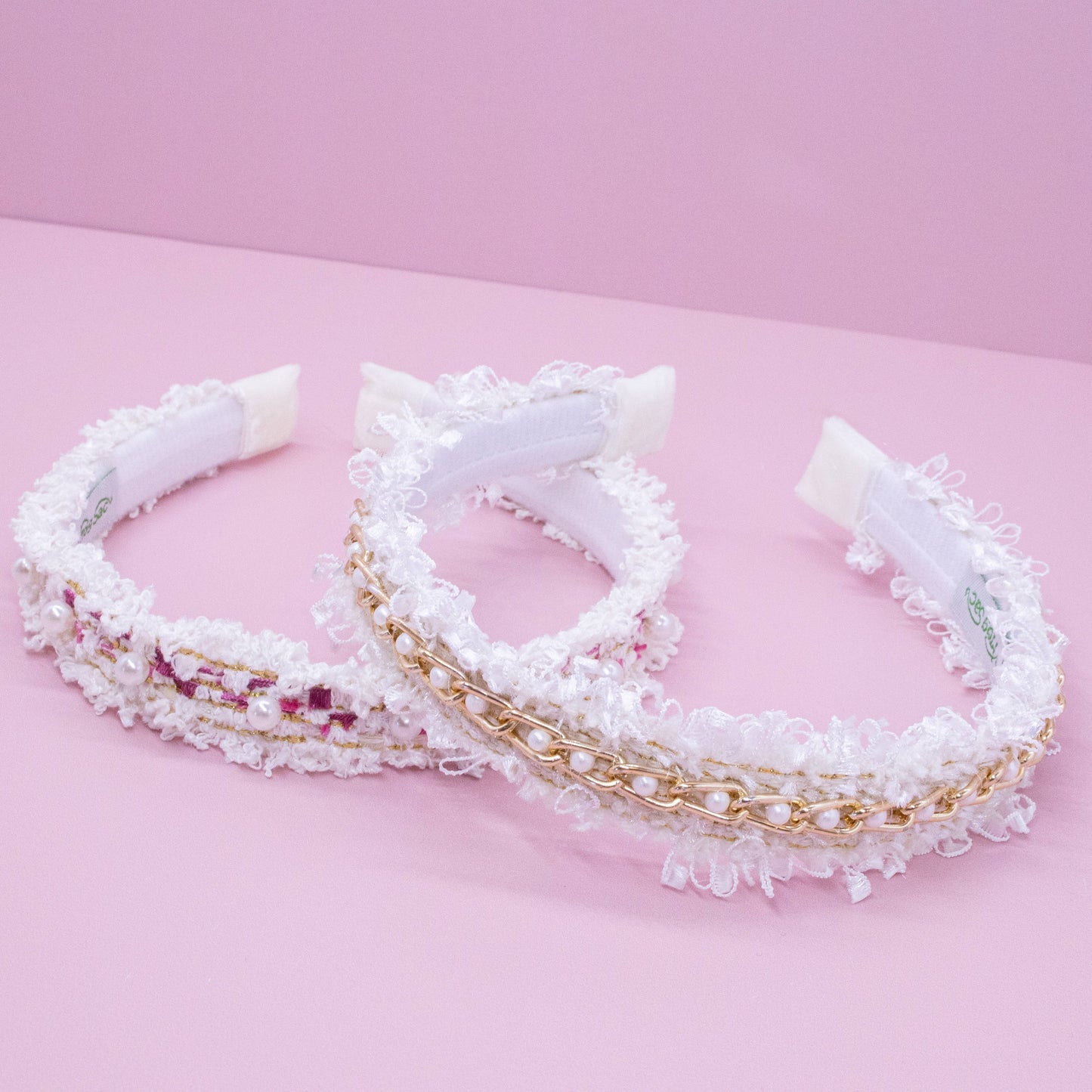 Frog Sac - Confetti Pearl Headbands - 2 Pack