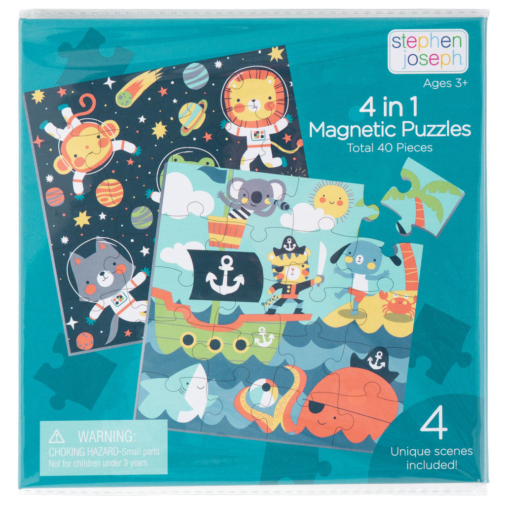 Stephen Joseph - 4 IN 1 MAGNETIC PUZZLE