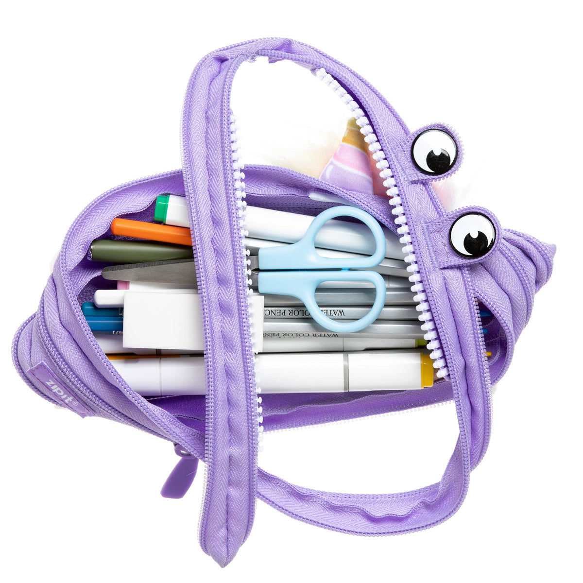 ZIPIT - ZIPIT Unicorn Pencil Case, Purple
