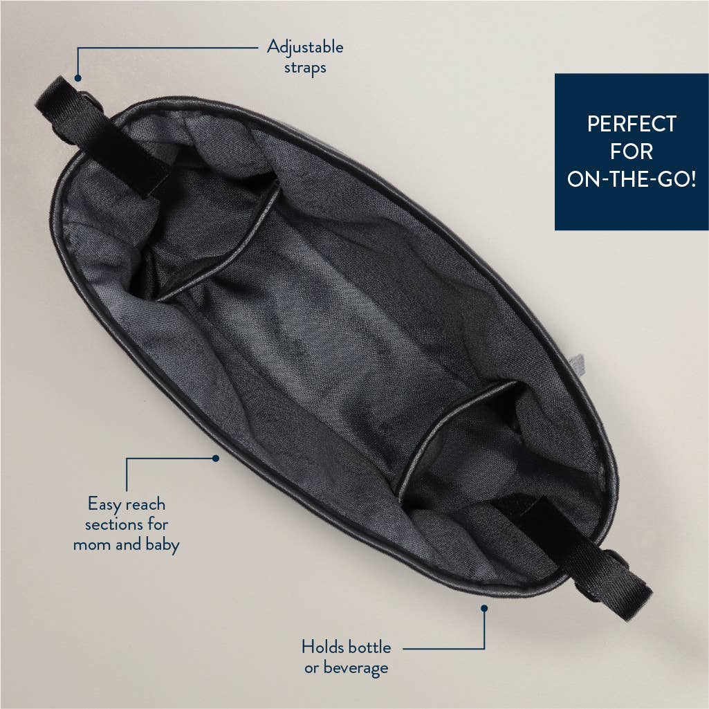 Itzy Ritzy - Stroller + Wagon Caddy: Matte Black