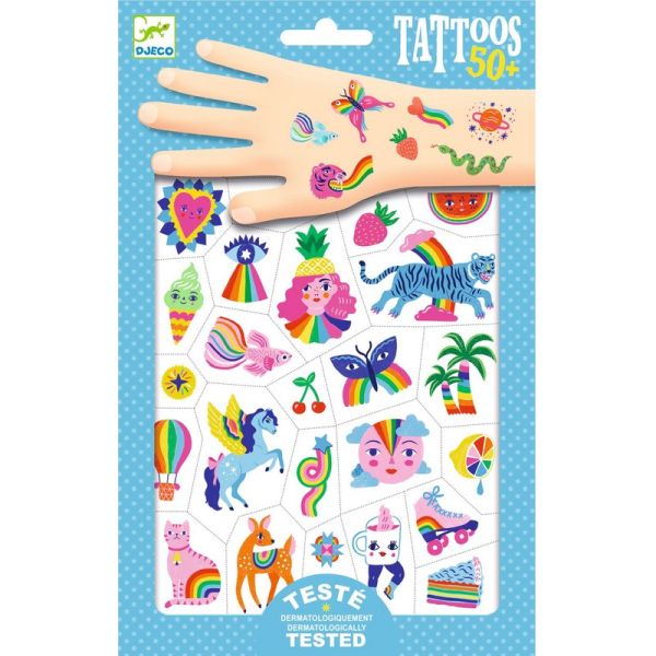 Djeco - Temporary Tattoos Two-Page Sets