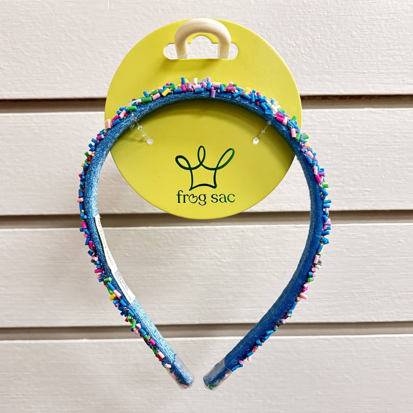 Frog Sac - Thin Sprinkle Headband - Non Slip Hair Accessories for Kids