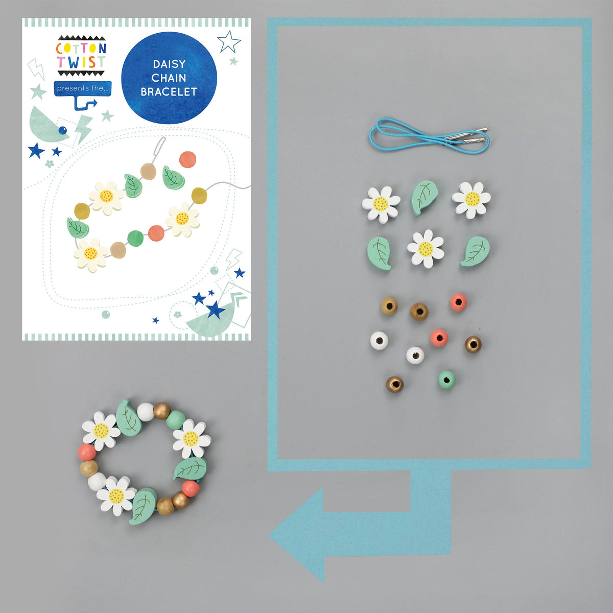 Cotton Twist: Make Your Own Daisy Chain Bracelet
