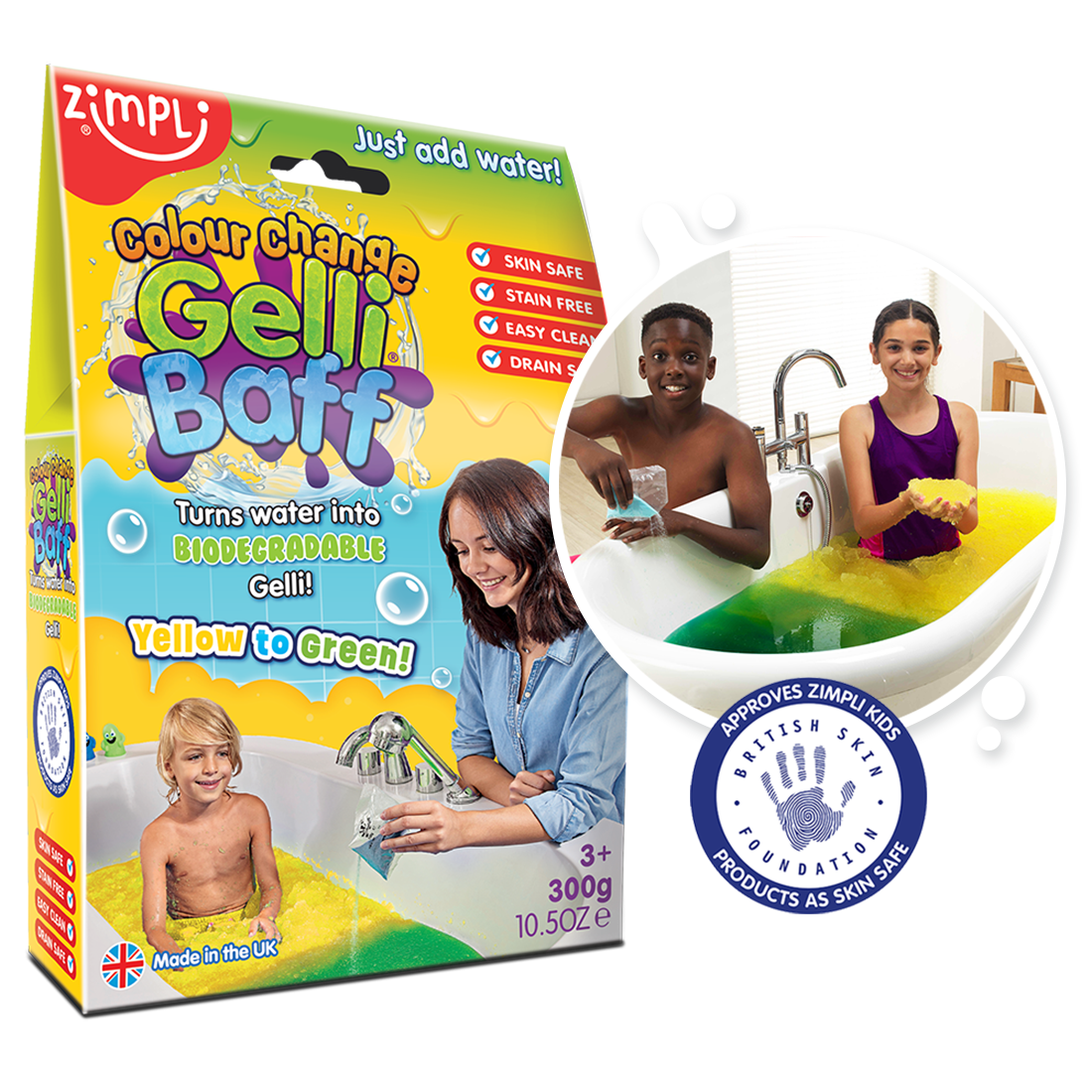 Zimpli Kids - Zimpli Gelli Baff Colour Change Sensory Bath Toy