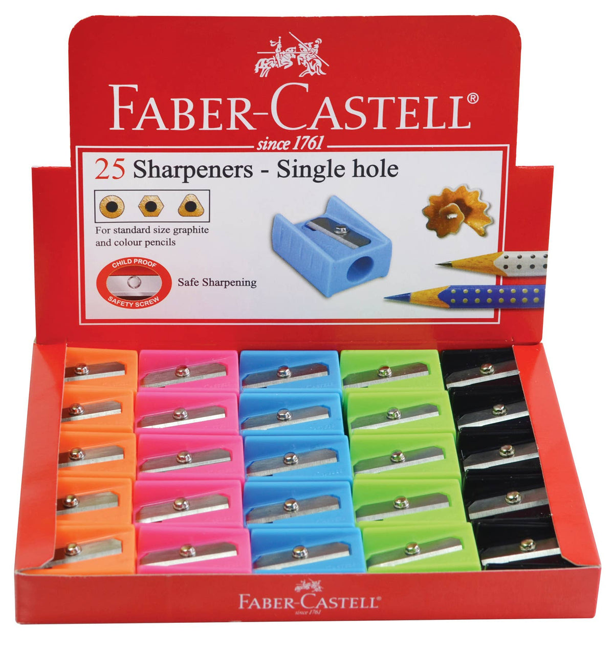 Faber-Castell / Creativity for Kids - Single Hole Pencil Sharpener