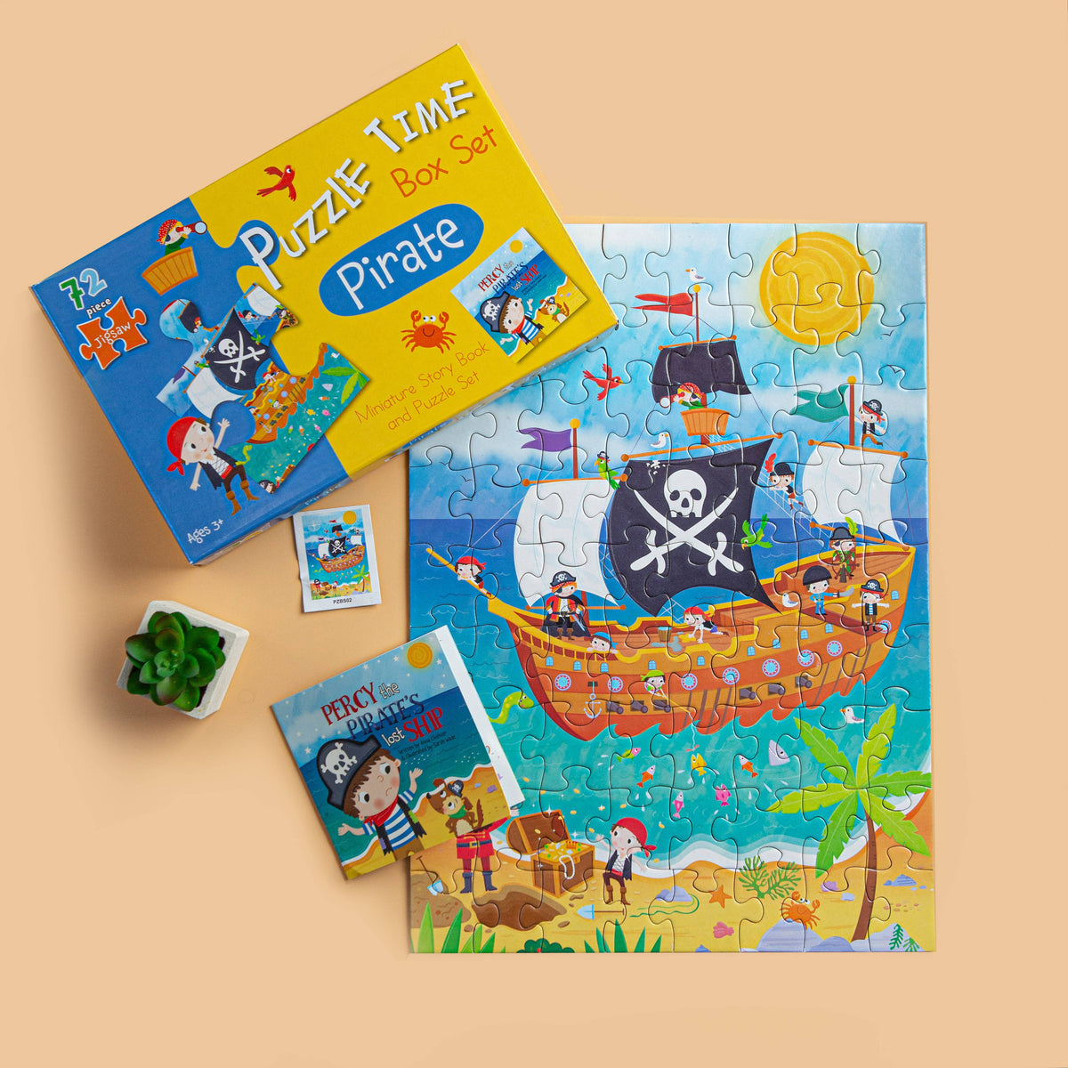 Robert Frederick - Jigsaw & Book Set - Pirate