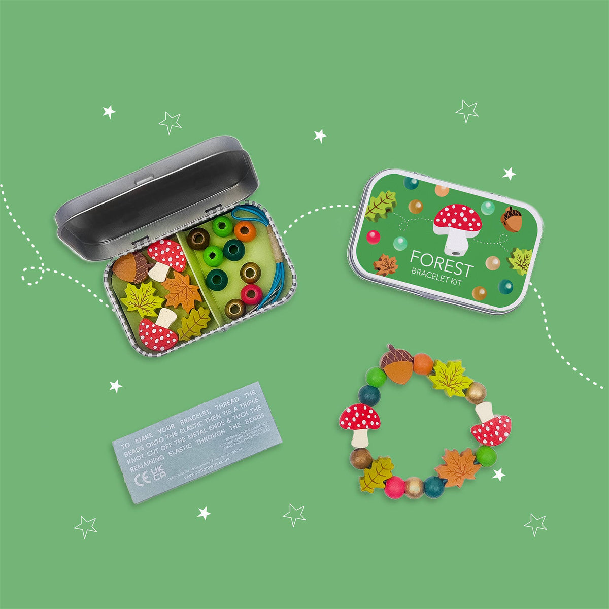 Cotton Twist - Forest Bracelet Gift Kit