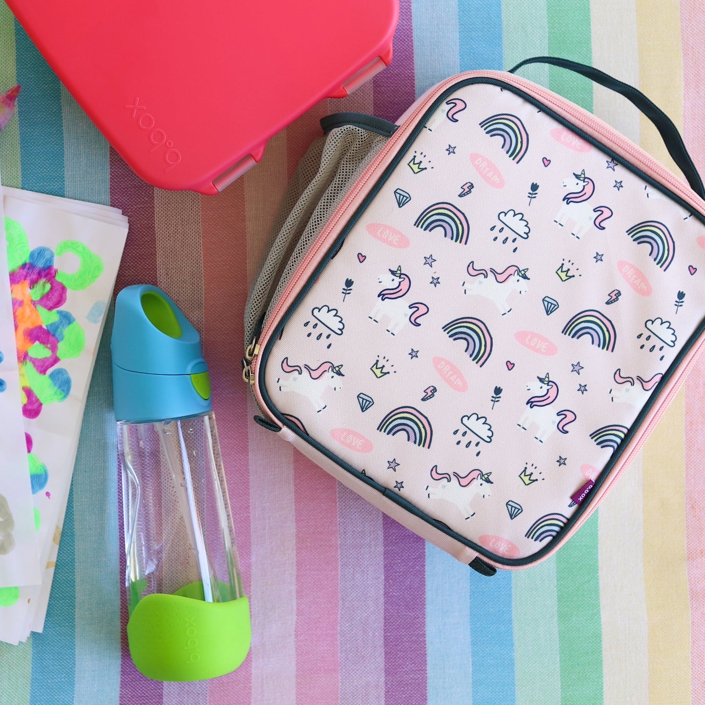 B.box - Tritan Drink Bottle - 600ml - Ocean Breeze