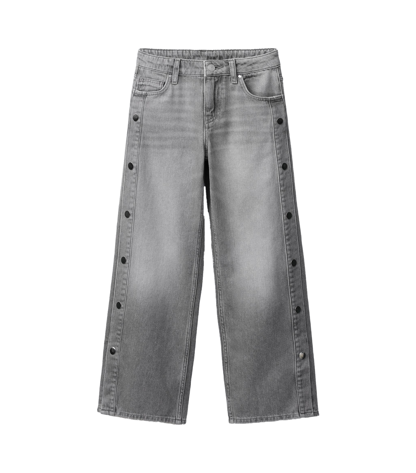 Joe's Jeans Girls Mia Wide Leg Side Snap Jeans