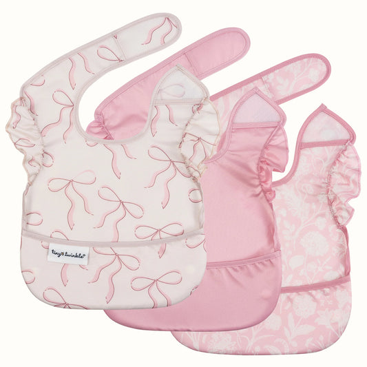 Tiny Twinkle - Mess-Proof Easy Bib 3 Pack