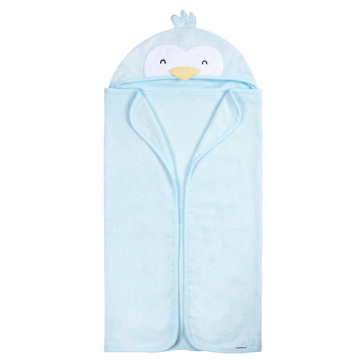 Gerber - 4pc Bath Set - Blue Penguin
