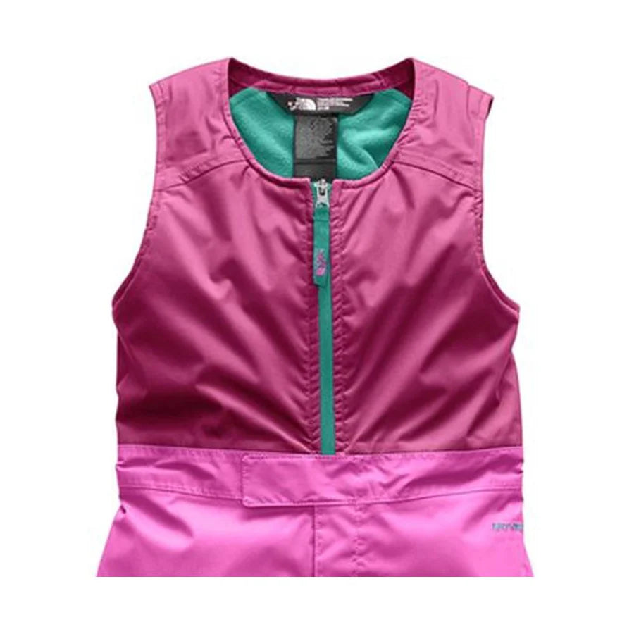 The North Face Toddler Insulated Snow Bib, children's outerwear — detail view