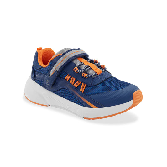 Stride Rite M2P Journey 3.0 Leather Navy Wide