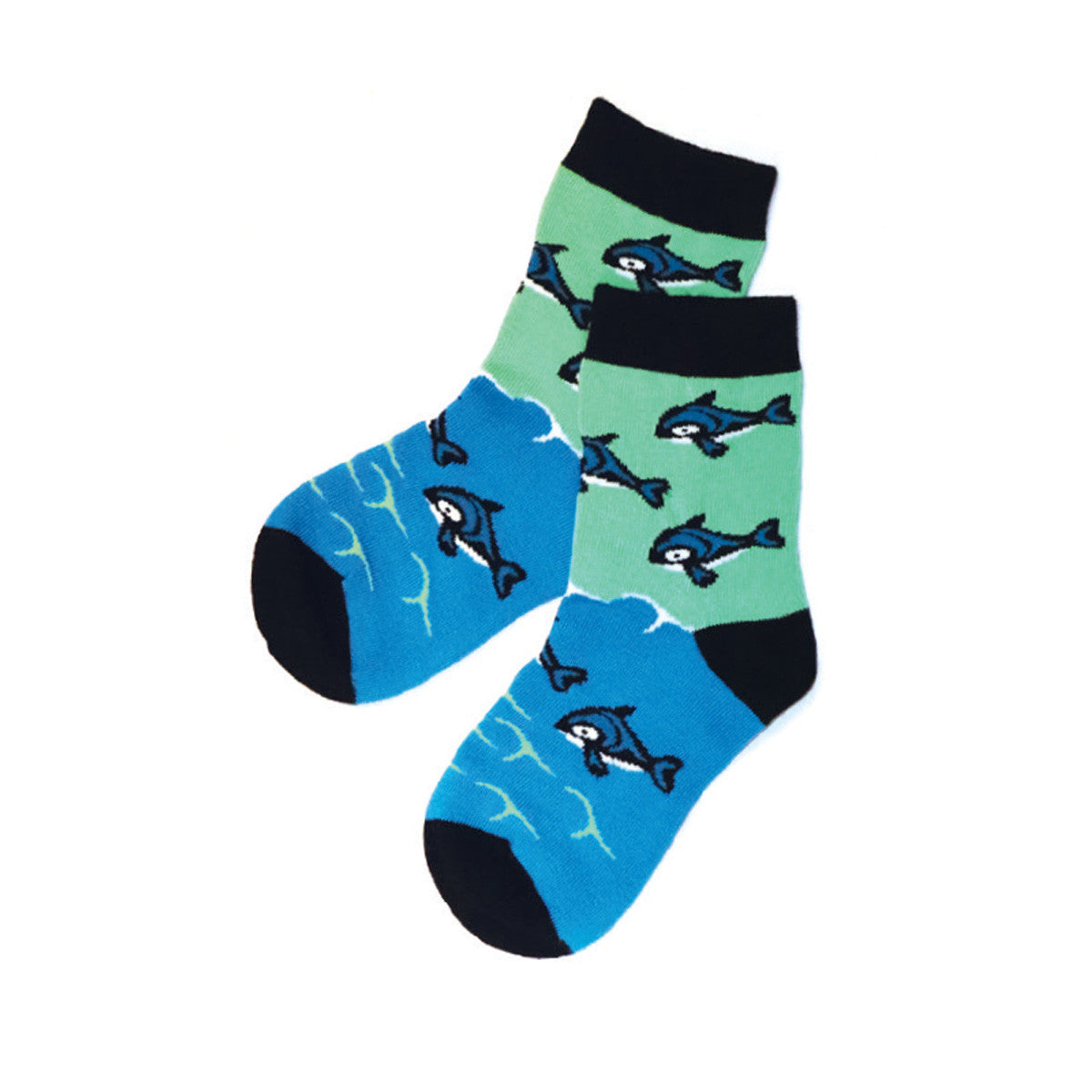 Native Northwest Kids Socks Indigenous Art, children's socks — additional view
